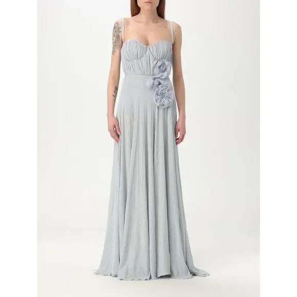 ワンピース ELISABETTA FRANCHI Woman Dress Gnawed Blue ABR42 A28 elisabetta franchi | Dresses | Elisabetta Franchi Dress
